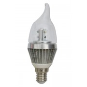 3W LED Candel Light  Non Dim E12 Base