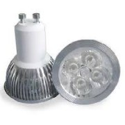 3W High Performance, GU10 LED Bulb, 3000k, 12Vdc