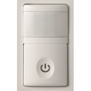 Decorator PIR Occupancy Sensor 150 Degree 4 Wire White