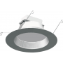 5" & 6" Recessed LED Retrofit Trim, White Trim, 120V, 3000 Kelvin, Triac Dimming, 90+ CRI