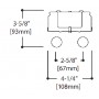 48" LED Lensed Channel Strip, 26W LED Module, 120-277V, 5000K, Quantum Driver